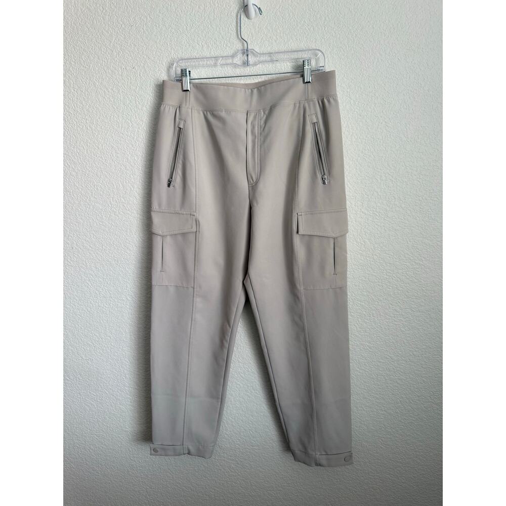 Athleta Endless High Rise Cargo Pants 14 Beige